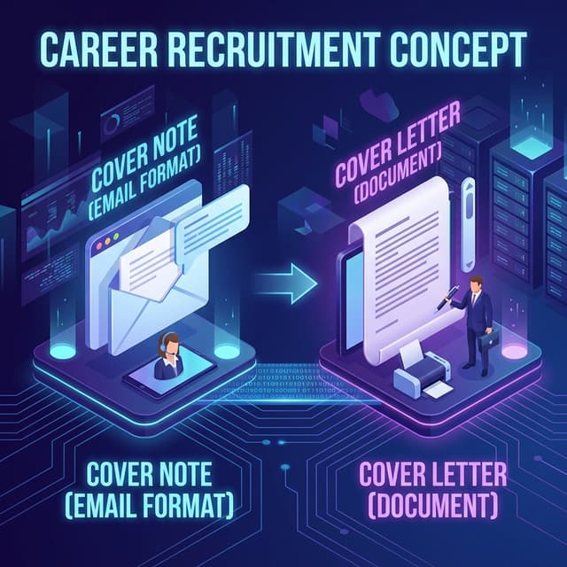 The Cover Letter is Dead. Long Live the 'Cover Note'.