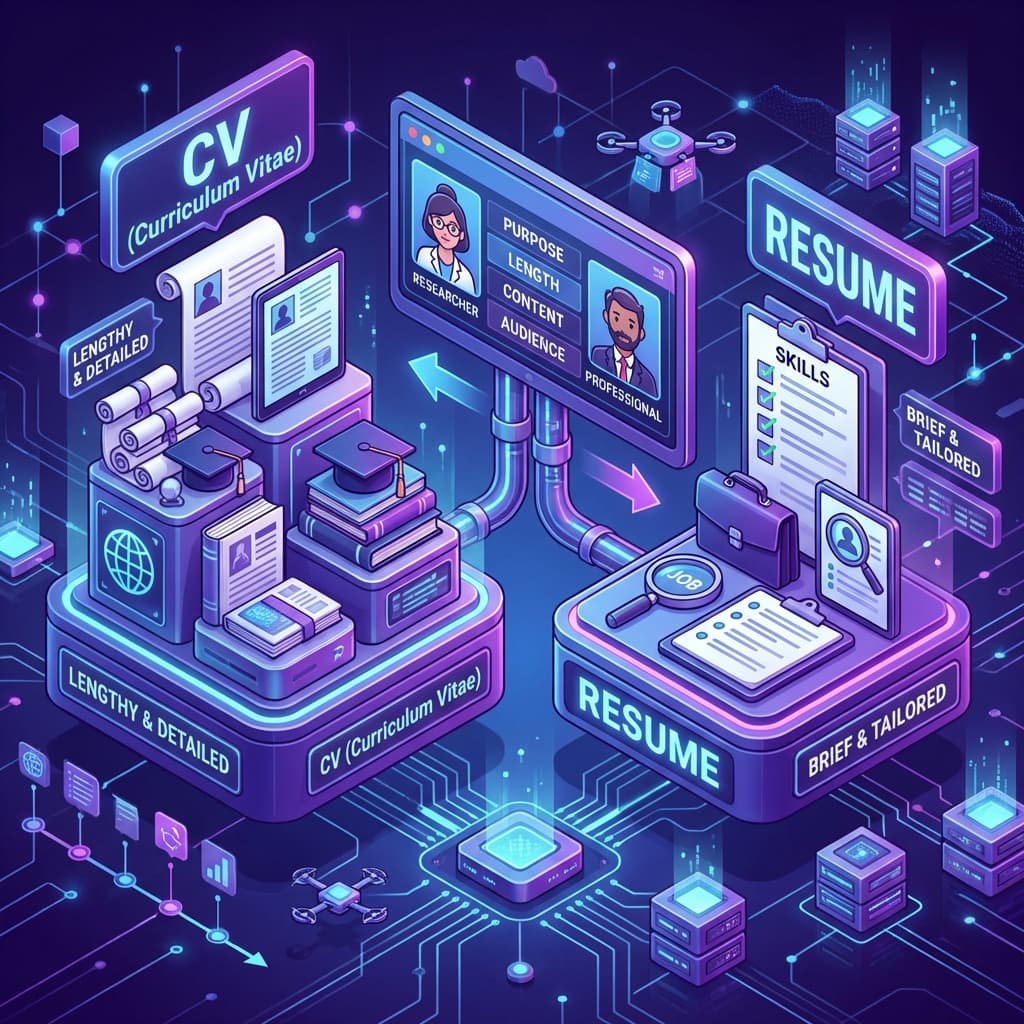 CV vs. Resume: When to Use Which (and How to Format Both)