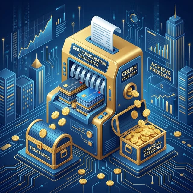 Debt Consolidation 101: Using a Loan Calculator to Crush Credit Card Debt