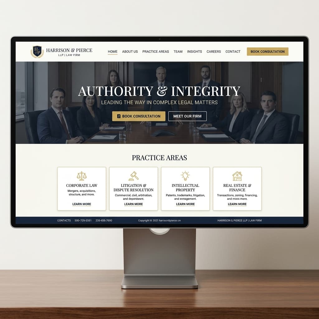 Law Firm Website Design: 6 Essential Features to Establish Trust and Capture Cases