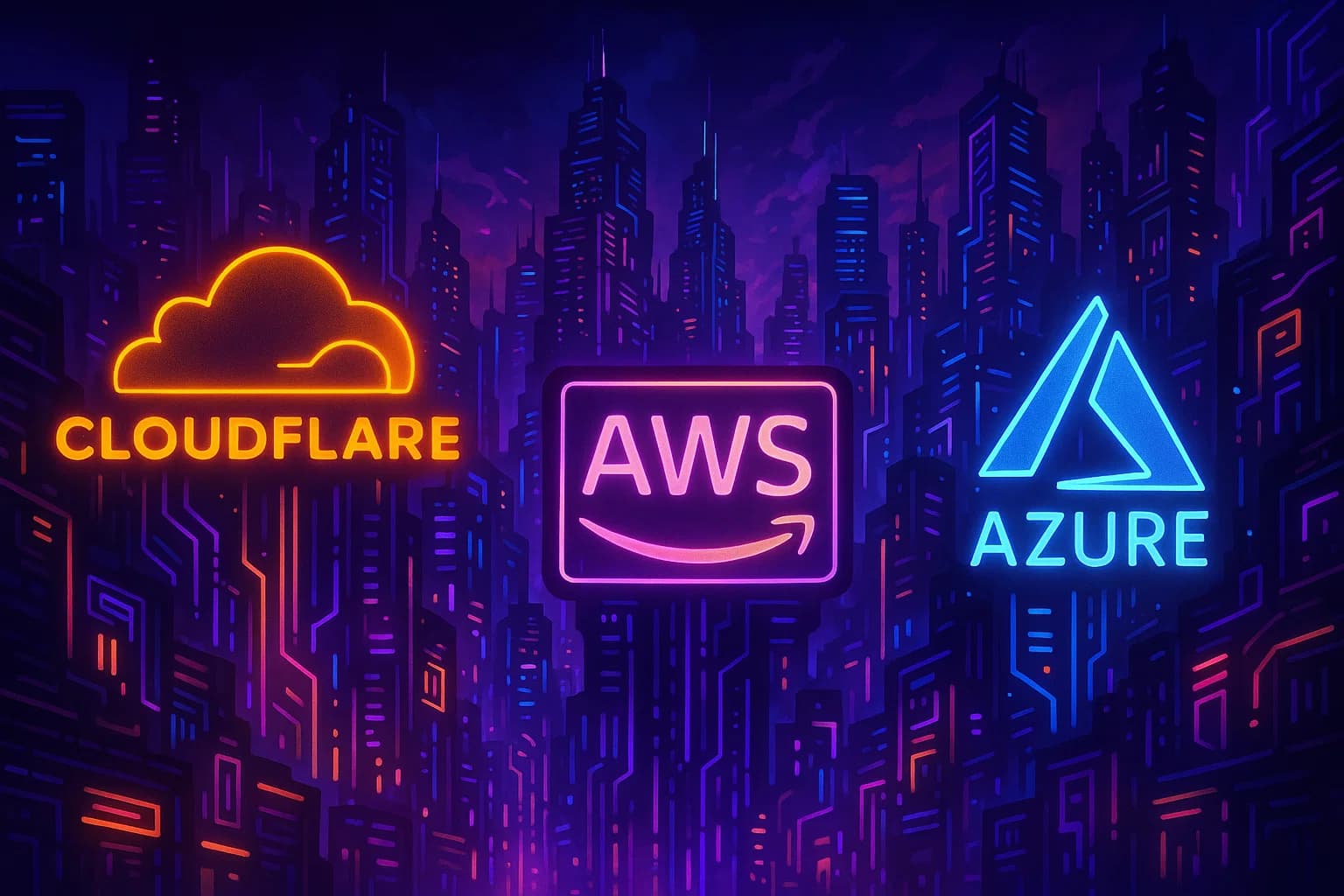 Cloudflare vs AWS vs Azure: A Non-Technical Founder’s Guide