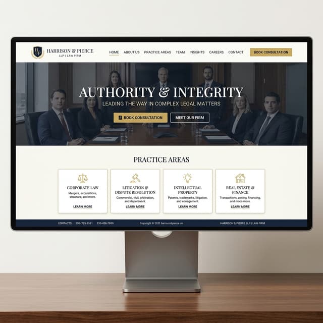 Law Firm Website Design: 6 Essential Features to Establish Trust and Capture Cases
