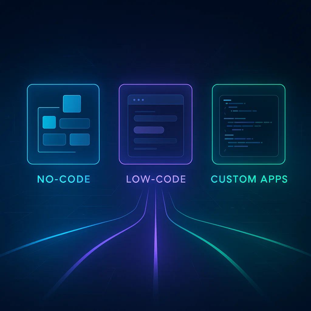 Low-Code vs No-Code: Can They Replace Custom Apps?